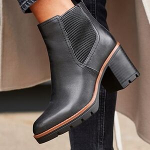 Naturalizer Black Ankle Boots